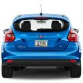 Ipick Image Compatible With Ford Focus Rs In 3d On Silver Real 3k Carbon Fiber Finish Abs Plastic License Plate Frame