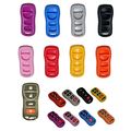 Red Silicone Rubber Remote Key Chain Cover For Infiniti Vehicles 2007 To 2019 Exact Fit Protective Case 