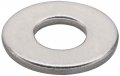 Small Parts 18-8 Stainless Steel Flat Washer Plain Finish Meets Din 9021 M5 Hole Size 5 3mm Id 15mm Od 1 2mm Nominal Thickness 