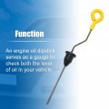 X Autohaux 1 Pcs Engine Oil Dipstick Fluid Level For Honda Civic 7l 2001-2005 No 25610plx003