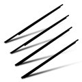 Premium Window Molding Trim Perfect Fit For 2004-2009 Toyota Prius Replaces Part Numbers 75720-47010 75730-47010 75740-47010 