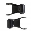 Wflnhb Pair Rear Leaf Spring Shackle Repair Kit 2pc W Bushing Replacement For Select Cadillac Chevrolet Gmc Models