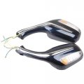 X-pro Royalblue Rearview Mirrors For 50cc 150cc 250cc Scooter Moped 8mm 