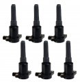Ena Set Of 6 Ignition Coil Pack For Jaguar Xj6 Xj3 Vanden Plas 1995 1996 1997 4 0l Replacement C1203 Uf-384 88921406 Lhe 1510ab 