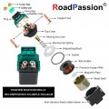 Road Passion Starter Solenoid Relay Replacement For Honda Cmx250 Rebel 96-up Crf250x 2004-2012 Cx500 Tc Turbo 1982-1983 F6c Cv