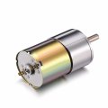 New Lon0167 Dc 12v 15rpm Micro Gear Box Motor Speed Reduction Electric Gearbox Eccentric Output Shaft Dc