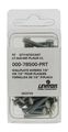 Leviton 78500-prt 7 8-inch Long 6-32 Thread Oval Head Milled Slot Replacement Wallplate Screws Light Almond 