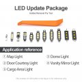13pcs Pilot White Led Interior Lights Bulb Kit For Honda 2009 2010 2011 2012 2013 2014 2015 Map Dome Cargo Super Bright 6000k