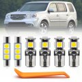 13pcs Pilot White Led Interior Lights Bulb Kit For Honda 2009 2010 2011 2012 2013 2014 2015 Map Dome Cargo Super Bright 6000k