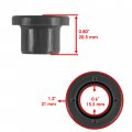 Caltric Rear A-arm Short Bushing Kit Compatible With Polaris Outlaw 500 2006 2007