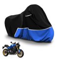 Waterproof Motorcycle Cover For Yamaha Hyper Nakes Xsr Mt07 09 10 420d Oxford Cloth Weather Protection Black 86 In L 35 W X 48 