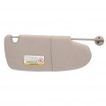 Aintier Gray Sun Visor For 2002-2008 Dodge Ram 1500 Without Sunroof Left Driver Side