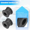 Uxcell 1set Car Suspension Stabilizer Bar Bushings No 1633200044 For Mercedes-benz Ml 320 Base 3 2l V6 Gas 1998-2001