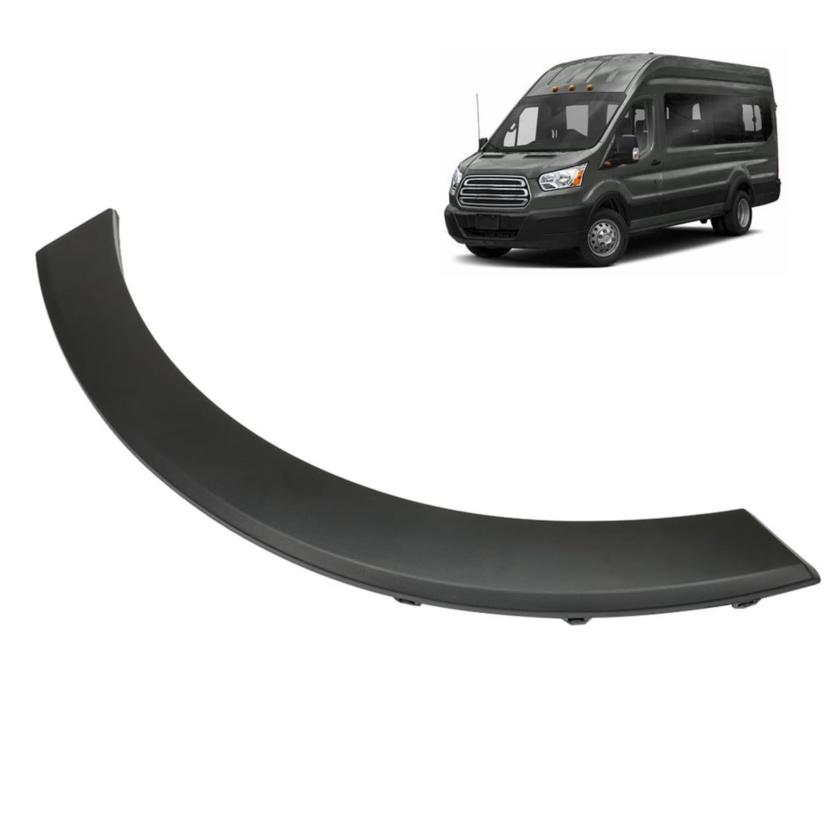 Front Left Driver Side Fender Flares Wheel Arch Molding Trim For Transit 150 250 350 2015 2016 2017 2018 2019 Bk3z61278l01bc