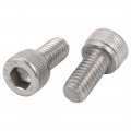 Uxcell M6x10mm 0 75mm Pitch 304 Stainless Steel Hex Socket Head Cap Screws Bolts 10pcs
