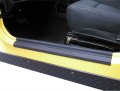 Hooke Road Tj Door Sill Entry Guard Scuff Plate In Black Compatible With Jeep Wrangler 1997-2006
