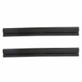 Hooke Road Tj Door Sill Entry Guard Scuff Plate In Black Compatible With Jeep Wrangler 1997-2006