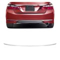 Rear Bumper Step Pad Trim Molding For 2016-2017 Honda Accord 4-door Replacement 71503t2fa51 Ho1144102 Chrome Lower Cover Face 
