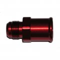 Wa16150r Red 16an Male To 1 5 In Hose Adapter Aluminum Straight Fitting Barbed Connector Anodized Finish 