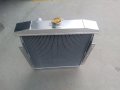 3 Row Aluminum Radiator For 1954-1956 Ford Club Country Sedan Squire Courier Delivery Customline Ranch Wagon Skyliner Sunliner 