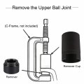 Ball Joint Service Adapter Kit For Jeep Wagoneer Cherokee Comanche Wrangler Renegade Grand And Dodge Ram 1 2 Ton 4wd 4 Piece