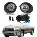 1 Pair Front Fog Lights Replacement For Toyota Tundra 2007-2013 Sequoia 2008-2011 Left And Right Side With Bezel Switch 