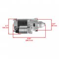 Caltric Starter John Deere X465 Tractors Lawn Compatible With Kawasaki 21hp