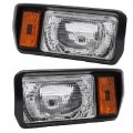 Ensyusuma Headlights Assembly For 1993 1994-2022 2023 Club Car Ds Turf Carryall Pioneer Golf Utility Industrial Carts Left 