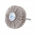 Uxcell Abrasive Nylon Wheels Brush 240 Grits With 1 4 Inch Shank For Polish Grinder 3pcs