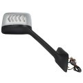 A Pc Right Side Small Mirror Truck Hood Fit For International Lt 625 Mirrors With Manual Control Turn Signal Light With Chrome