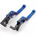Fxcnc Motorcycle 3d Texture Plating Short Adjustable Brake Clutch Levers Compatible With Buell Ulysses Xb12xt Xb12x 2009 Xb12