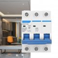 3 Poles Din Rail Mount Circuit Breaker Ac 400v 32a Current 50hz Home Use Leakage Overload Short Protector