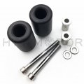Httmt Mt219-044-bk Frame Slider Crash Protector Compatible With 1999-2007 Suzuki Hayabusa Gsxr 1300 Gsx1300r