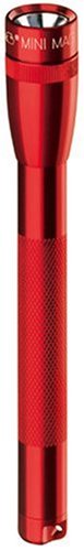 Maglite Mini Incandescent 2-cell Aaa Flashlight Red
