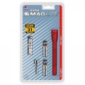 Maglite Mini Incandescent 2-cell Aaa Flashlight Red