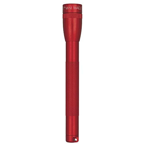 Maglite Mini Incandescent 2-cell Aaa Flashlight Red