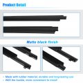 X Autohaux 4pcs Weatherstrip Window Trim Seal Belt Car Outside For Toyota Rav4 2009-2012 75710-0r020 75720-0r020 75730-0r020
