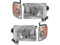 Headlight And Cornering Light Kit 4 Piece For 2000-2001 Nissan Xterra 