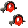 Front Sway Bar Stabilizer Code Red Bracket And Bushing Kit For Wrangler 2018 To 2026 Gladiator 2020 Without Electronic 
