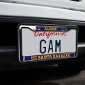 Uc Santa Barbara Alumni Logo Full Size Standard License Plate Metal Frame