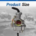 Carburetor Pz20 Carb With Air Fuel Filter Replacement For Honda Crf50f 2004-2009 2011-2012 Crf80f 2011-2013 50cc 70cc 90cc
