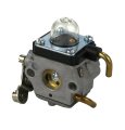 The Rop Shop Carburetor With Gaskets And Fuel Line For Zama C1q-s58a C1qs58a 