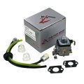 The Rop Shop Carburetor With Gaskets And Fuel Line For Zama C1q-s58a C1qs58a