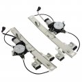 Ocpty Rear Left Rear Right Side Power Window Regulator Fit For 2006-2011 Chevrolet Hhr W Motor 741-441