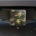 Green Camouflage Tow Trailer Hitch Cover Plug Insert