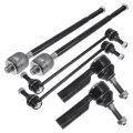 6pcs Front Suspension Kit Inner Outer Tie Rod End Sway Bar Link Ford For Mustang 2011-2014 No Ev800801 Es80805 K80899 