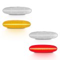 Led Light For Jaguar 98-03 Vanden Plas Xj8 Xjr 92-96 Xjs Front Amber Rear Red Side Marker Lights Fast-sell Type Easy 