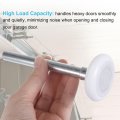 Uxcell 2pcs 1 8 Nylon Garage Door Rollers For 2 Track 4 25 Stem Quiet Wheels 6200zz Precision Bearing Balls White