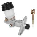 Brake Master Cylinder For Yamaha Rhino 660 Yxr66f 2004 2007 And 450 Yxr45f 2006 2009 Part Number 5ug-2583t-00-00 With Banjo 