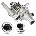 Uxcell Engine Coolant Thermostat Housing Assembly No 25199824 25192228 For Chevrolet Cruze Ls 1 8l L4 2011-2015 Sonic 2012-2014
